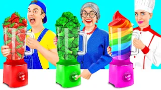 Sfida Di Cucina — Io vs Nonna | Trucchi Per i Genitori di BaRaDa Challenge