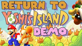 Return To Yoshi's Island Demo [Full Playthrough] Super Mario 64 Rom Hack