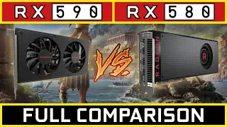 RX 590 vs RX 580 | Full Comparison [4K, 1440p & 1080p]