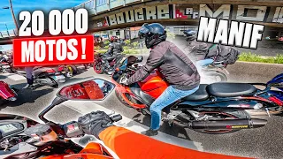 20 000 MOTOS SUR L’AUTOROUTE !🥵 {Manifestation FFMC)