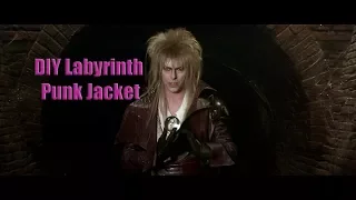 Making a punk Labyrinth jacket