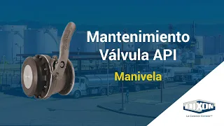 Válvula API: Manivela