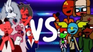 АДСКИЙ БОСС VS Countryhumans - FNF ( Friday Night Funkin )