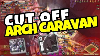 Cut Off ARCH Caravan! | Big Loot CTA | Albion ZvZ ( 4k Video )