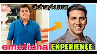 Ashish Chanchlani EMOTIONAL EXPERIENCE With Akshay Kumar