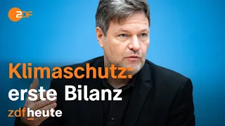 PK: Erste Klimaschutz-Bilanz der Ampel-Regierung | Bundespressekonferenz