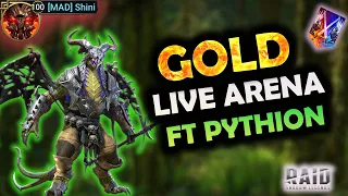 Will I Drop Out Of Gold Live Arena Or Can Pythion Carry Me?  I Raid: Shadow Legends