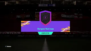 MARQUEE MATCHUPS SBC COMPLETED | FIFA 21 ULTIMATE TEAM