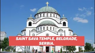 Serbia, Saint Sava Temple, The 2nd largest Orthodox church in the world. #romania #switzerland