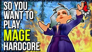 How GOOD Is MAGE In HARDCORE Classic WoW? | Tips & Tricks | Classic WoW