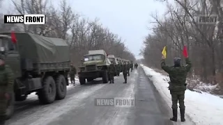 ЛНР в одностороннем порядке приступила к отводу тяжелой артиллерии и установок Град с линии фронта