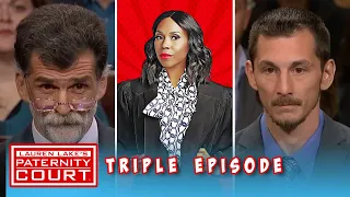 Is He Paying Child Support For His Brother's Child? (Triple Episode) | Paternity Court