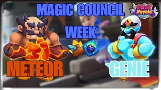 FACTION BLESSING MAGIC COUNCIL | Meteor (5277%) Vs. Genie (5992%) | PvP | Rush Royale