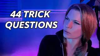 ASMR Riddles with Answers (44 Trick Questions)