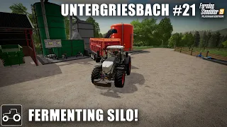 Building A Fermenting Silo For Alfalfa & Clover - Untergriesbach #21 Farming Simulator 19 Timelapse