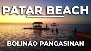 Patar Beach Bolinao Sunset | 2022 Walk Tour | Bolinao Pangasinan Philippines | 4k