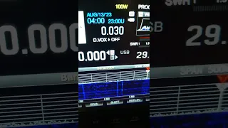 Yaesu FT-891 & Kenwood TS-890S noise reduction during storm statics #radio #kenwood