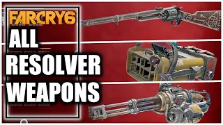 Far Cry 6 - All Resolver Weapons Gameplay (Shooting & Reloading Showcase)
