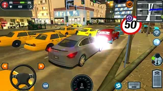 🚓 Car Driving School Simulator ⚠️ Driving Medium Sedan in New York - Parking Games Android Gameplay