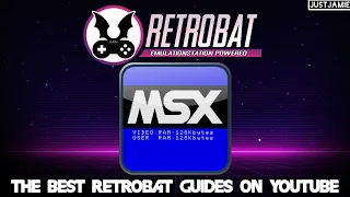 Retrobat ☆ MSX  Emulation Setup Guide #retrobat #msx #msx2