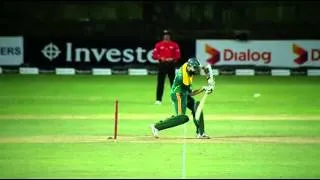 Malinga 4 wickets,  Great balling VS South Africa.