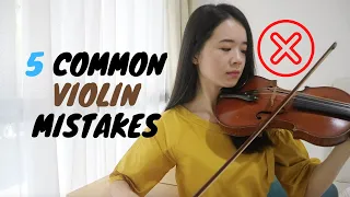 5 Common Mistakes Beginner Violinists Make