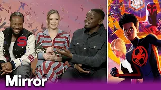 'Spider-Man: Across the Spider-Verse' cast talk about the film