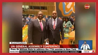 President Dr. William Ruto to address the 77th session in New York