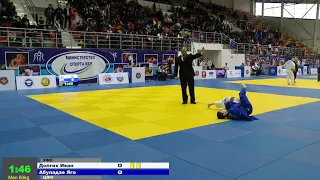 60 kg Долгих И Абуладзе Я 28 03 2016 Т1 ПЕРВЕНСТВО РОССИИ ДО 23, НАЛЬЧИК 2016