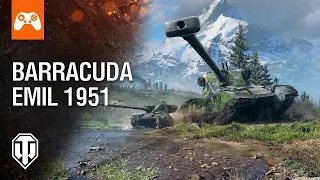 BARRACUDA EMIL 51 // ПРЕДСТАВЛЯЮ НОВИНКУ СВОЕГО АНГАРА!!! // WOT Console PS-5