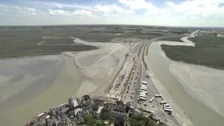 Une journée de marées au Mont-Saint-Michel