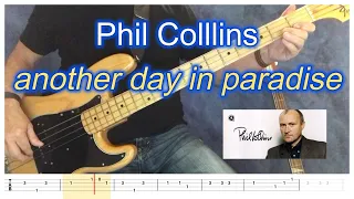 "Another Day in Paradise” – Phil Collins (bass tab & cover) - FRANKS BASS COVERS