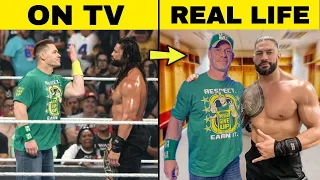 WWE Enemies Who Are Friends In Real Life 2022 - Roman Reigns & John Cena