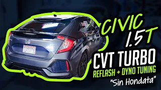 REFLASH CIVIC 1.5 TURBO AUTOMÁTICO (CVT) - Tuning Sin Hondata - 🔥MÁS POTENCIA 100% STOCK🔥