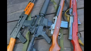 AK vs AR vs Mini14 vs SKS: Which should you buy?