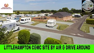 Littlehampton Caravan & Motorhome Club Site By Air And Drive Around