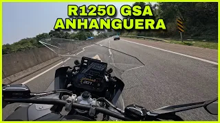 MEU PRIMEIRO ROLÊ NA ANHANGUERA COM A BMW R1250 GS ADVENTURE