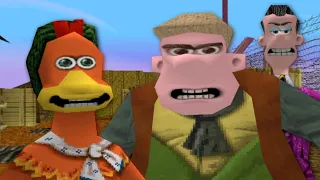 Chicken Run PS1 - Conquering Childhood Nightmares