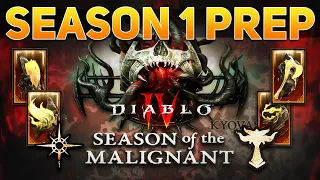 The Ultimate Diablo 4 Season 1 Prep Guide | Diablo IV Season of the Malignant