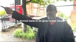 Ahmed lives in Dublin .He has 7 children and a wife in Somalia #ireland #live #dublin #viral