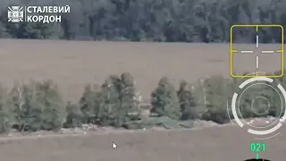 Бійці «Сталевого кордону» знищили ворожу військову вантажівку на Харківщині