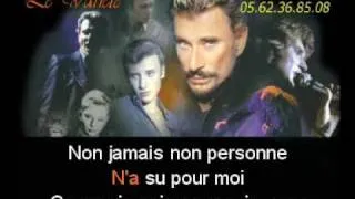 Johnny Hallyday 1998  Ce Que Je Sais (Karaoké).avi