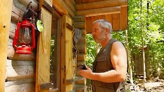 DIY Porch Build | Off Grid Haircut | Bear Pot Roast in the Forest Kitchen