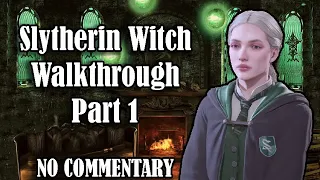 Hogwarts Legacy: Slytherin Girl Gameplay Part 1 - No Commentary