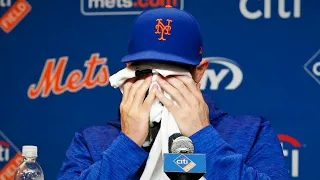 David Wright gets emotional at his last game press conference | New York Mets | SNY