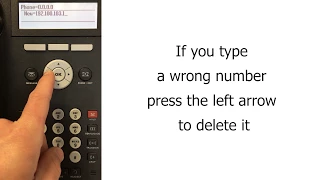 #howto Reset an Avaya 16XX IP phone