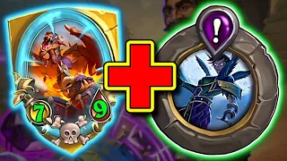 Double Deathrattle with Golden Rylac! | Hearthstone Battlegrounds