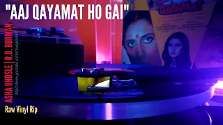 R.D. Burman | Asha Bhosle | Aaj Qayamat Ho Gai | QAYAMAT (1983) | Bollywood Retro Funk Vinyl Rip