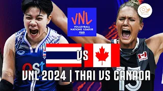 🔴 LIVE VOLLEYBALL : เชียร์วอลเลย์บอลหญิงทีมชาติไทย 1-3 แคนาดา  #vnl2024 พากย์ไทย 19-5-67