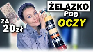 EFEKT WYPRASOWANEJ SKÓRY pod OCZAMI za 20 zł 😱 płatki pod oczy 👀 RANKING